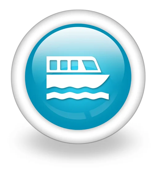 Icon, Button, Pictogram Boat Tour — Stock Photo, Image