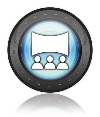 Simge, düğme, piktogram sinema