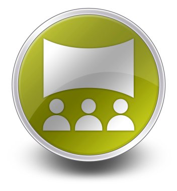 Simge, düğme, piktogram sinema