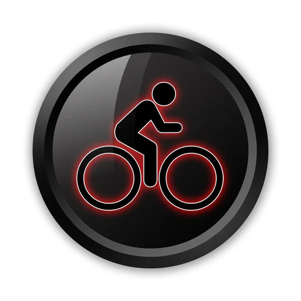 Icon, Button, Pictogram Bicycle — Stock Photo, Image