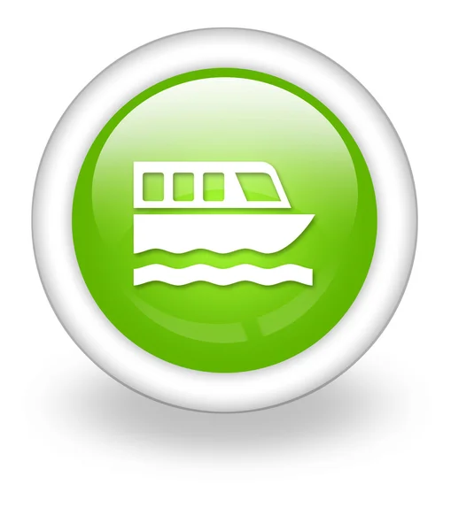 Icon, Button, Pictogram Boat Tour — Stock Photo, Image