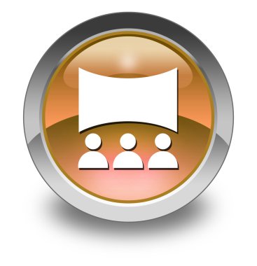 Simge, düğme, piktogram sinema