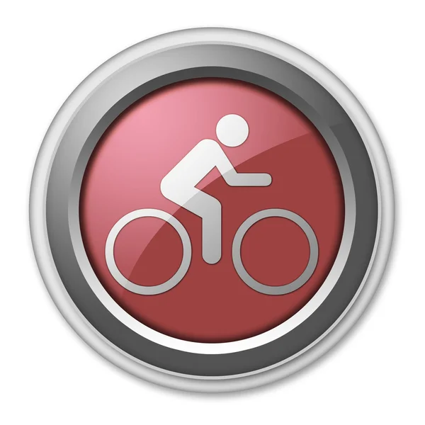 Icon, Button, Pictogram Bicycle — Stock Photo, Image