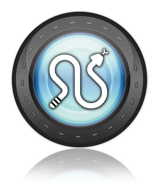 Icon, Button, Pictogram Rattlesnakes — Stock Photo, Image