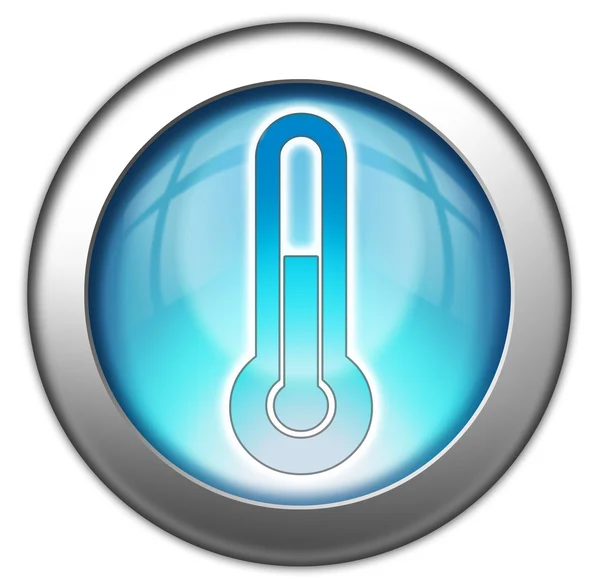 Icon, Button, Pictogram Temperature — Stock Photo, Image