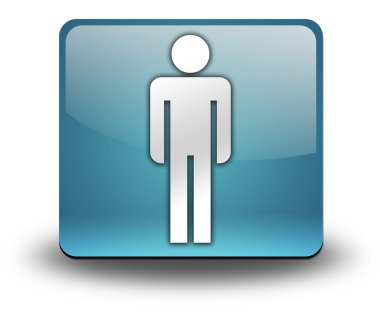 Simge, düğme, piktogram Mens tuvalet
