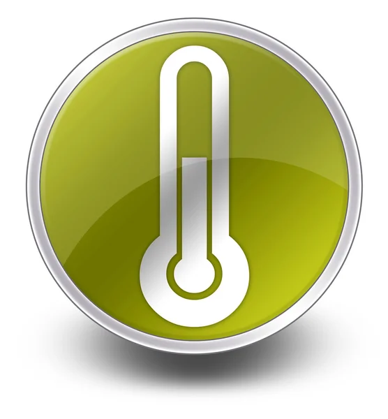 Ikon, gomb, piktogram hőmérséklet — Stock Fotó