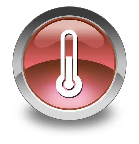 Icon, Button, Pictogram Temperature — Stock Photo, Image