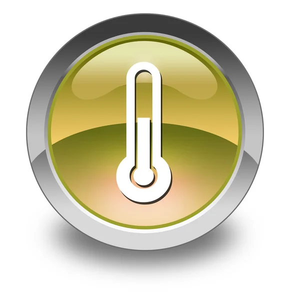 Icon, Button, Pictogram Temperature — Stock Photo, Image