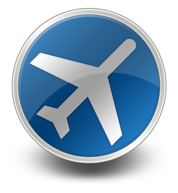 Simge, düğme, piktogram Havaalanı