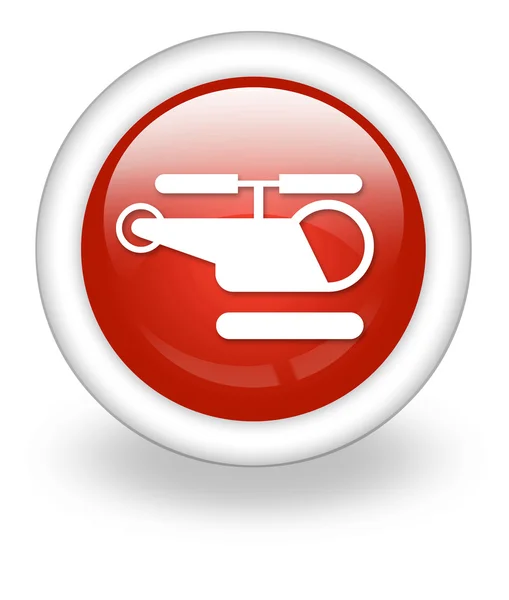 Ikona, przycisk, piktogram Heliport — Zdjęcie stockowe