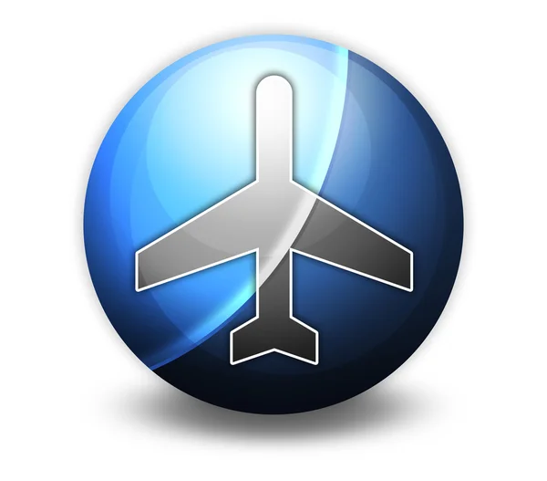 Icon, Button, Pictogram Airport — Stock Photo, Image