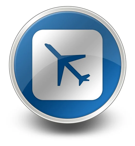 Icon, Button, Pictogram Airport — Stock Photo, Image