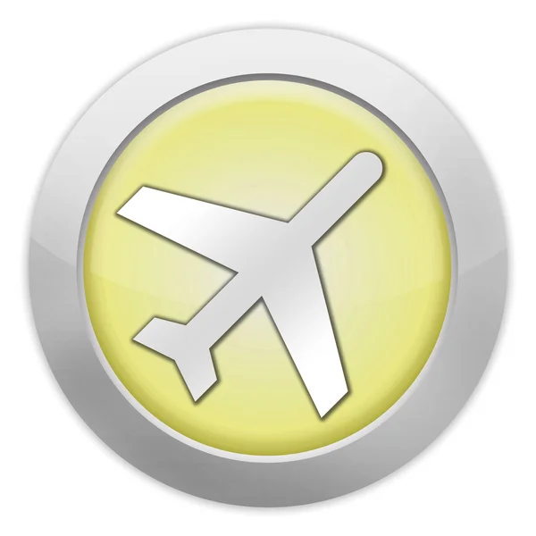 Pictogram, knop, Pictogram Airport — Stockfoto