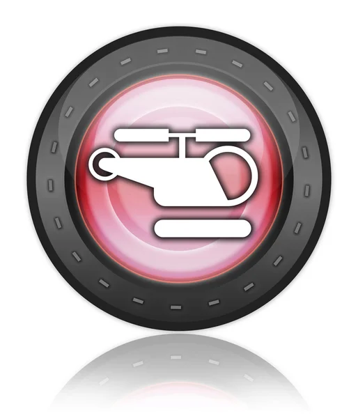 Icon, Button, Pictogram Heliport — Stock Photo, Image