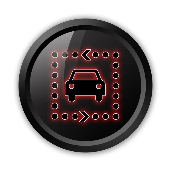 Icon, Button, Pictogram Driving Tour — Stock Photo, Image