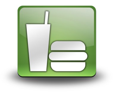 Simge, düğme, piktogram Fast Food