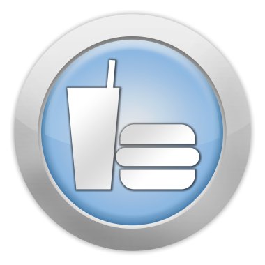 Simge, düğme, piktogram Fast Food
