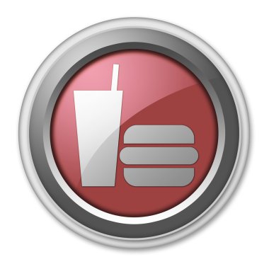 Simge, düğme, piktogram Fast Food