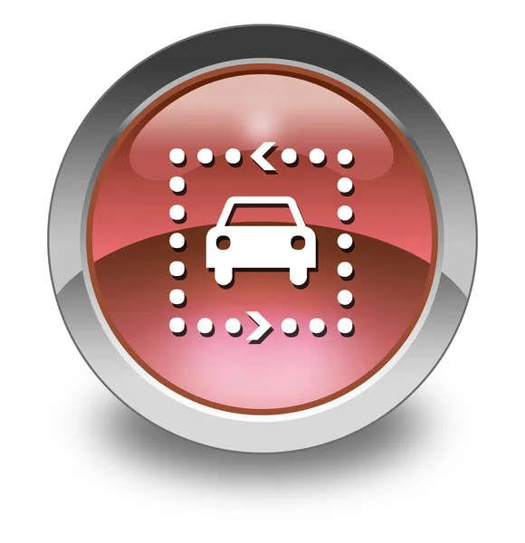 Icon, Button, Pictogram Driving Tour — Stock Photo, Image