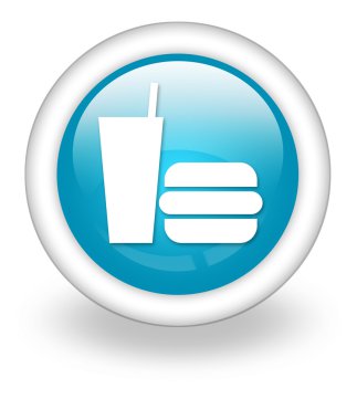 Simge, düğme, piktogram Fast Food