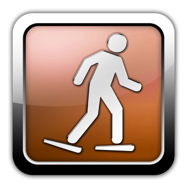 Sembol simge, düğme, Snowshoeing