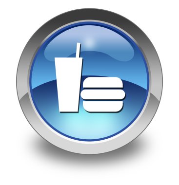 Simge, düğme, piktogram Fast Food