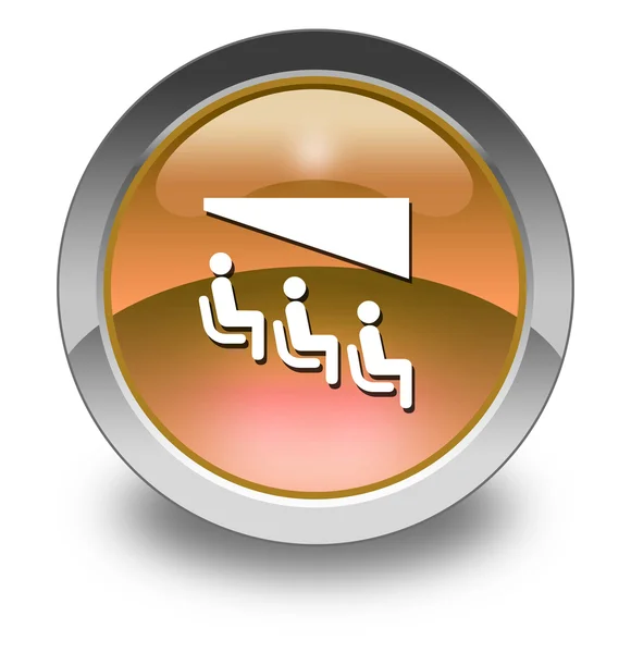 Icon, Button, Pictogram Theater — Stock Photo, Image