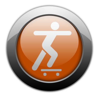 Simge, düğme, piktogram kaykay