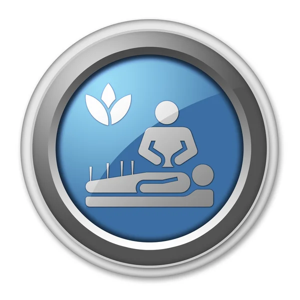 Icon, Button, Pictogram Alternative Medicine — Stock Photo, Image