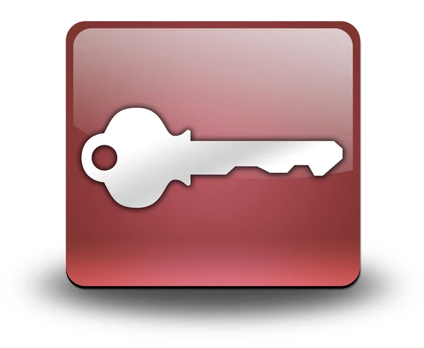 Ikony, tlačítka, piktogram klíče — Stock fotografie