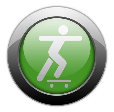 Simge, düğme, piktogram kaykay