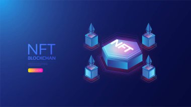 Engelleme teknolojili Isometric NFT