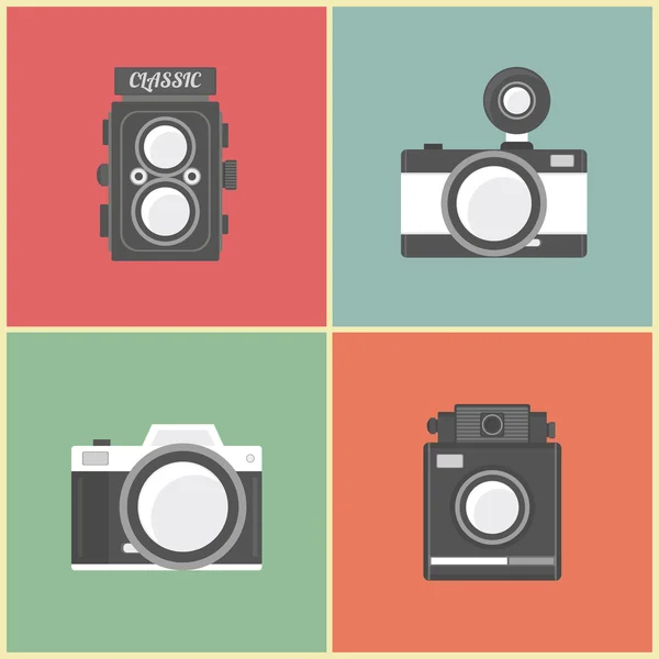 Retro camera — Stock Vector