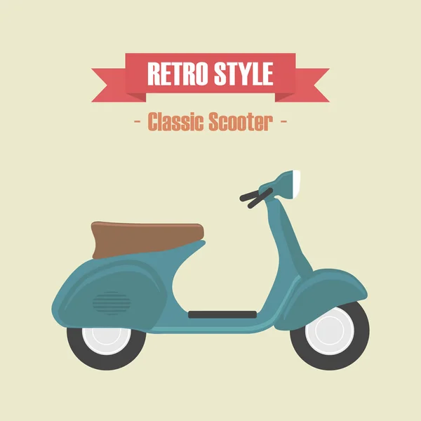 Vespa — Vector de stock