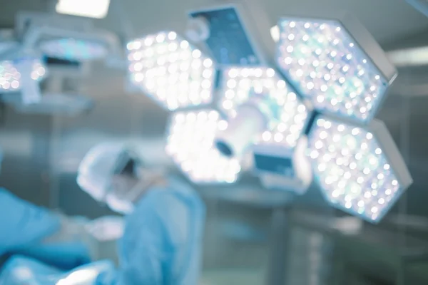 Cirugía en el hospital, antecedentes desenfocados — Foto de Stock