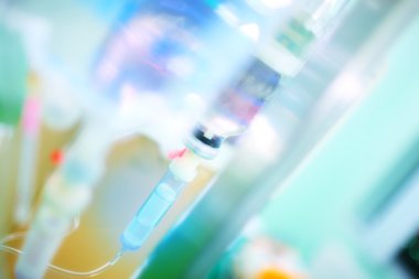 Yakın çekim tıbbi arka plan bulanık