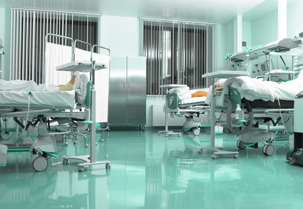 Moderna sala de recuperación en el hospital —  Fotos de Stock