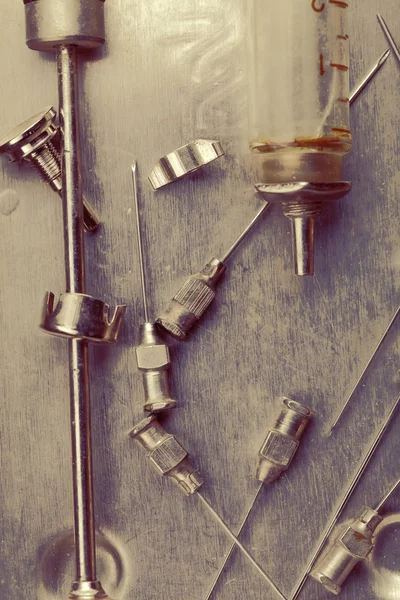 Medical instruments of the last century — Stock Photo, Image