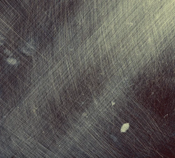 Stare porysowane blachy stalowej, teksturowanej tło — Zdjęcie stockowe