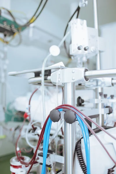 Medical machinery fragment in patient room — Stock Photo, Image