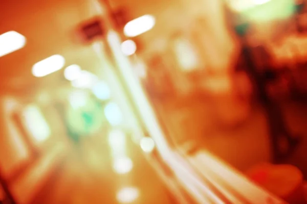 Blurred Shades Hospital Corridor Concept Deceased Patients Defocused Background — Stock Photo, Image