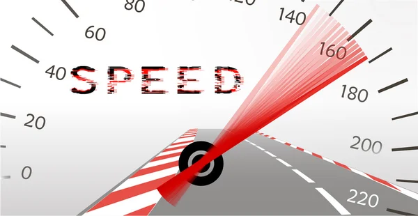 Acceleration limit on the highway — Stock Photo, Image