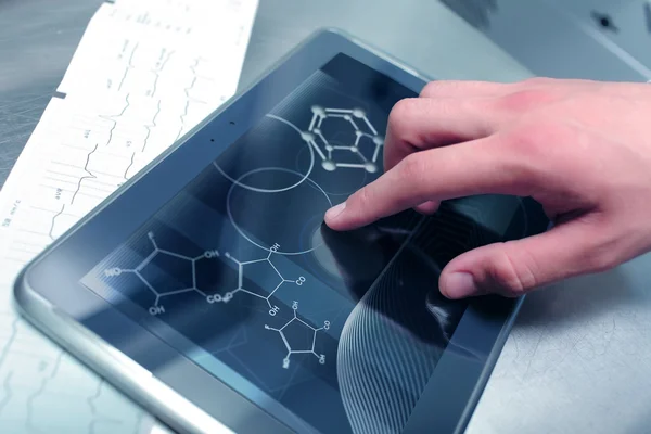 Chemistry and medicine in modern technologies — Stock Photo, Image