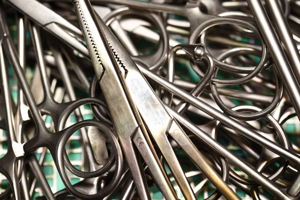 Shiny medical instruments — Stock Photo, Image