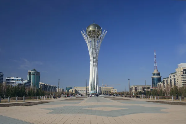 Vue de la place centrale d'Astana — Photo