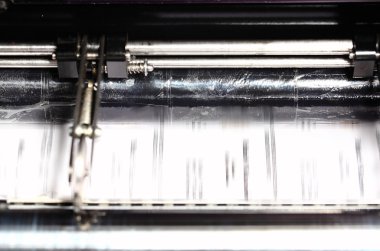 Baskı makinesi mili