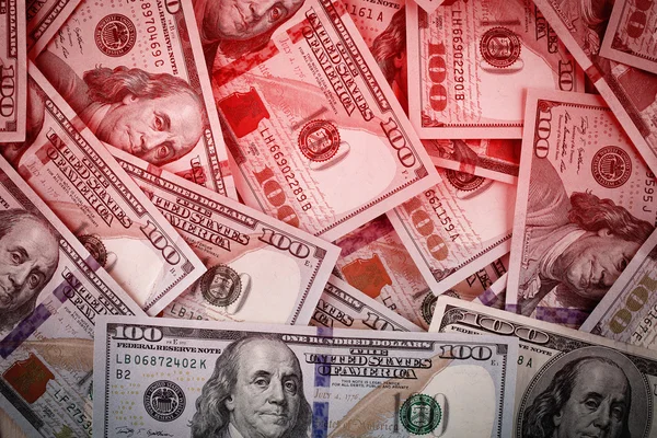 Dollars penge bunke baggrund - Stock-foto