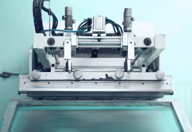 Retro Matbaa Serigrafi Baskı tekniği