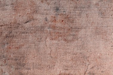 Eski püskü dokulu tuval arka plan makro